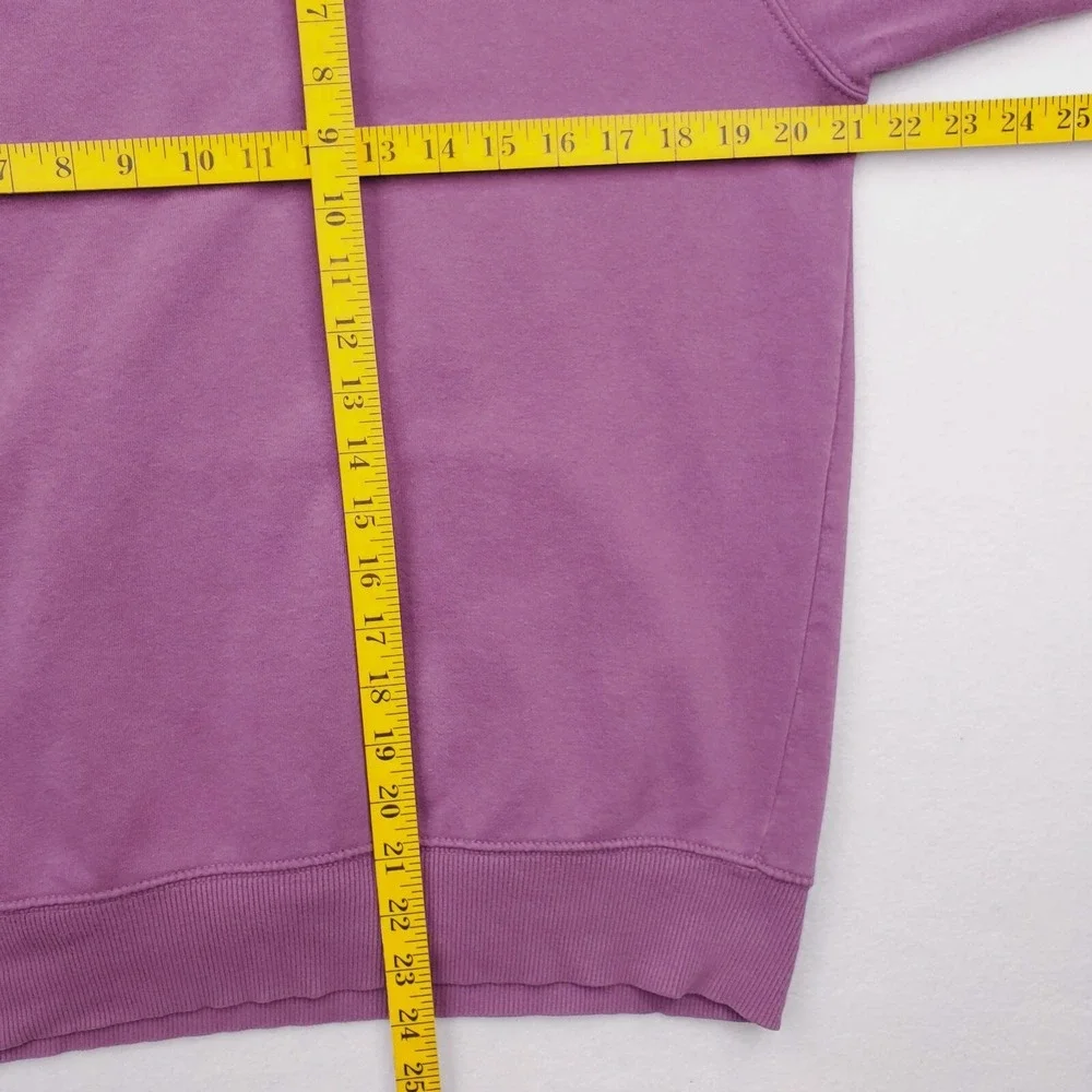 North Face Hoodie Mens Small Purple Pullover Sweatshirt Hoody Outdoor Preppy
